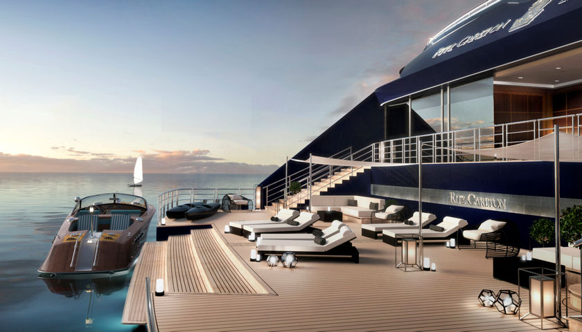 Ritz Carlton yacht aft marina