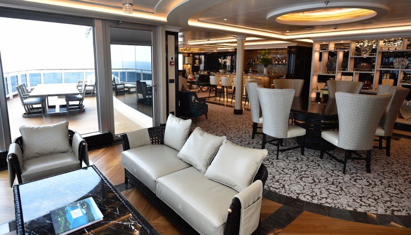 The Regent Suite on the Seven Seas Explorer
