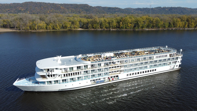 American Cruise Lines Modern Riverboat Winona