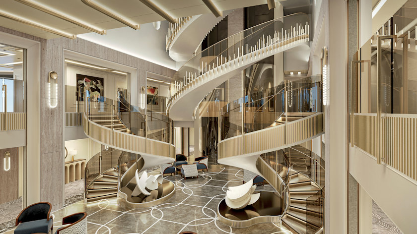 Seven Seas Prestige atrium