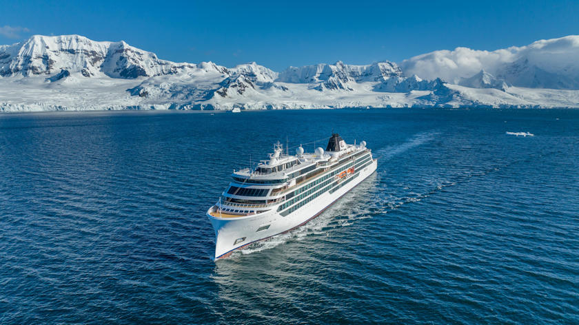 Viking Octantis in Antarctica